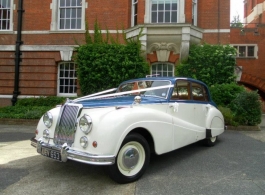 1958 classic wedding car for hire in Maidstone